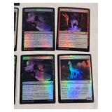 Lot of Magic: The Gathering Trading Foil Cards Including Kitchen Imp and Blossoming Sands
