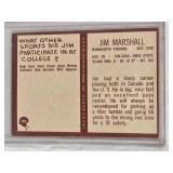 Jim Marshall 1967 Topps #103 - Minnesota Vikings Vintage Football Card