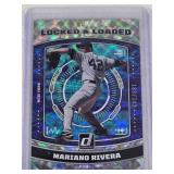 Mariano Rivera 2023 Donruss Locked & Loaded Foil Insert #LL5 and Numbered 188/349 - New York Baseball Card