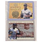 Lot of 2 Ken Griffey Jr. Inserts Award Winner