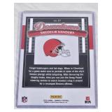 Shedeur Sanders Rookie 2025 Jumbo Donruss Downtown #17 - Cleveland Browns Football Card