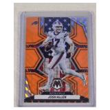 Josh Allen 2022 Panini Mosaic Prizm American Flag #253 - Buffalo Bills Football Card