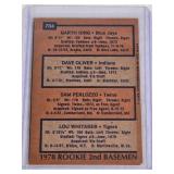 Lou Whitaker Rookie SP High Number! 1978 Topps Rookie Second Basemen #704 - Detroit Tigers Vintage Baseball Card