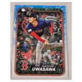 Lot of over 30 Baseball Rookie Cards Featuring Jasson Dominguez, Jackson Holliday, and Naoyuki Uwasawa and Topps Holiday Edition Themes