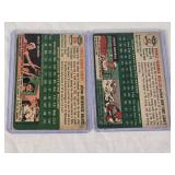 Lot of 2 Baseball Cards Featuring Gene Conley and Don Mueller - 1950s Vintage Baseball Cards