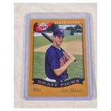 Joe Mauer Rookie 2002 Topps Draft Picks #622 - Minnesota Twins Baseball Card