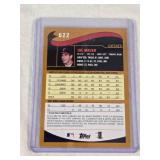 Joe Mauer Rookie 2002 Topps Draft Picks #622 - Minnesota Twins Baseball Card