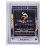 Jordan Addison Rookie 2023 Panini Origins #112 and Numbered 196/299 - Minnesota Vikings Football Card