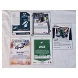 Lot of 5 Jalen Hurts Rookie and Insert CArds Including Gridiron Kings and Donruss Optic