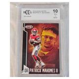 Patrick Mahomes II 2019 Sage Aspire #ASP-PM1 BCCG 10 - Kansas City Chiefs Football Card