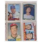 Lot of 12 HIGH NUMBER Vintage Baseball Cards Featuring Johnny Temple, Vern Law, Ken Brett, and Dick Farrell