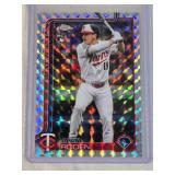 Alan Roden Rookie 2025 Topps Chrome X-Fractor USC41 - Minnesota Twins Baseball Card