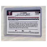 Alan Roden Rookie 2025 Topps Chrome X-Fractor USC41 - Minnesota Twins Baseball Card