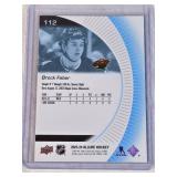 Brock Faber Rookie 2023-24 Upper Deck Allure Refractor #112 - Minnesota Wild Hockey Card