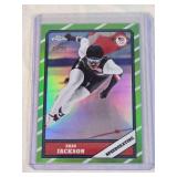 Erin Jackson 2026 Topps Chrome Refractor T86-16 and Numbered #85/99 - United States Olympic Team Speedskating Card