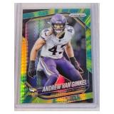 Andrew Van Ginkel 2025 Panini Prizm #63 and Numbered 151/200- Minnesota Vikings Football Card