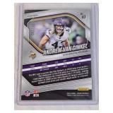 Andrew Van Ginkel 2025 Panini Prizm #63 and Numbered 151/200- Minnesota Vikings Football Card