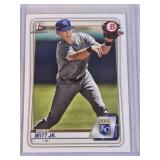 Bobby Witt Jr. Rookie 2020 1st Bowman #BP-25 - Kansas City Royals Baseball Card