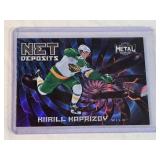 Kirill Kaprizov Rookie Insert 2020-21 Skybox Metal Universe Net Deposits #ND-1 - Minnesota Wild Hockey Card