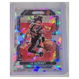 Ja Morant 2021-22 Panini Prizm Cracked Ice #194 - Memphis Grizzlies Basketball Card