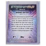 Shohei Ohtani 2024 Topps Stars of MLB #SMLB-21 Foil Insert - Los Angeles Angels Baseball Card