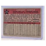 Johnny Temple 1958 Topps SPORT Magazine All-Star Selection #478 - Cincinnati Redlegs Vintage Baseball Card