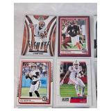 Lot of 30+ Stars and Rookie Football Cards Featuring Players like Joe Flacco, Brett Favre, and Cooper Kupp with Rookie and Special Edition Cards