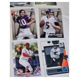 Lot of 30+ Stars and Rookie Football Cards Featuring Players like Joe Flacco, Brett Favre, and Cooper Kupp with Rookie and Special Edition Cards