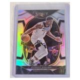 Anthony Edwards 2022-23 Panini Select Silver Holo Prizm #46 - Minnesota Timberwolves Basketball Card