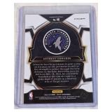 Anthony Edwards 2022-23 Panini Select Silver Holo Prizm #46 - Minnesota Timberwolves Basketball Card