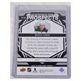 Brock Faber 2023-24 Parkhurst Prominent Prospects Rookie Insert #PP-BF - Minnesota Wild Hockey Card