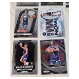 Lot of 13 Minnesota Timberwolves Basketball Cards featuring players like Anthony Edwards, Rudy Gobert, and Jaden McDaniels. Includes Rookie, Holo, and Special Edition cards such as "Deep Space" and "E