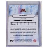 Koi Perich Rookie 2025 Topps Refractor #84 Numbered 10/150 - Minnesota Golden Gophers Football Card