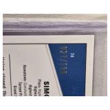 Lot of 3 Simona Halep Tennis Cards including Topps Chrome Refractor Numbered 027/199 and Base Cards