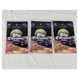 Lot of 3 Unopened Packs Topps Chrome Tennis 2021