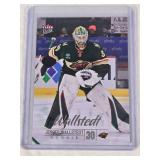 Jesper Wallstedt Rookie 2024-25 Fleer Ultra #216 - Minnesota Wild Hockey Card