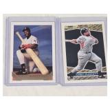 Lot of 2 Kirby Puckett Gold Cards - Topps Gold and Topps Black Gold.