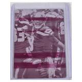Russell Wilson 2019 Panini Luminance Printing Plate 1/1 #64 - Seattle Seahawks Football Card