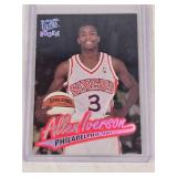 Allen Iverson Rookie 1996 Fleer Ultra #82 - Philadelphia 76ers Basketball Card
