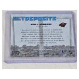 Kirill Kaprizov Rookie 2020-21 Skybox Metal Universe Foil Net Deposits #ND-1 - Minnesota Wild Hockey Card