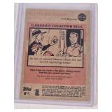 Justin Morneau 2011 Topps Heritage Clubhouse Collection Relic #CCR-JMO - Minnesota Twins Baseball Card