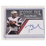 Tom Brady 2000-2018 Iconic Ink Facsimile Autograph Edition - New England Patriots Football Card