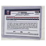 Luke Keaschall Rookie 2025 Topps Chrome Sapphire RC #USC106 - Minnesota Twins Baseball Card