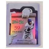 Shohei Ohtani 2022 Topps Foil Insert Die Cut #MNL-2 - Los Angeles Dodgers Baseball Card