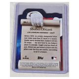 Shohei Ohtani 2022 Topps Foil Insert Die Cut #MNL-2 - Los Angeles Dodgers Baseball Card