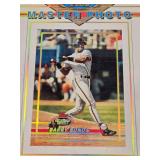 Barry Bonds 1993 Topps Stadium Club Master Photo 8" - San Francisco Giants Baseball Card
