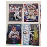 Lot of 11 Mike Trout Baseball Cards with Refractors
