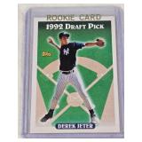 Derek Jeter Rookie 1993 Topps #98 - New York Yankees Baseball Card