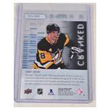 Sidney Crosby 2022-23 Upper Deck Synergy Cranked #CU-SC and Numbered 177/249 - Pittsburgh Penguins Hockey Card