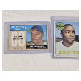 Lot of 2 Joe Morgan Baseball Cards including The Sporting News All Star Selection and Houston team card.
